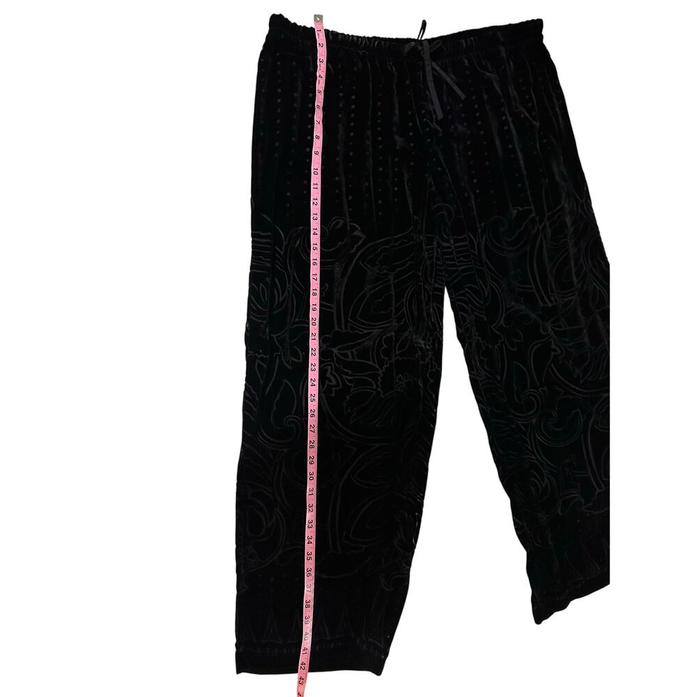Soma Limited Edition Velvet Noir Wrap Robe & Velvet Pants - NWT - XXL Tall - Picture 16 of 16